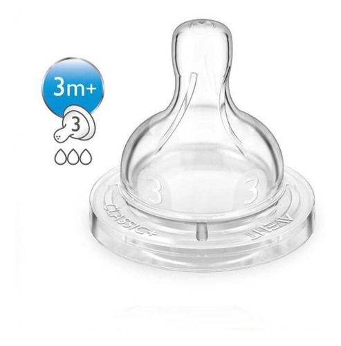 Avent Bico Mamadeira N.03 2uni