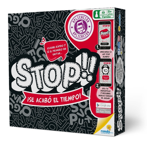 Juego De Mesa Stop Ronda Con App - Toy Store