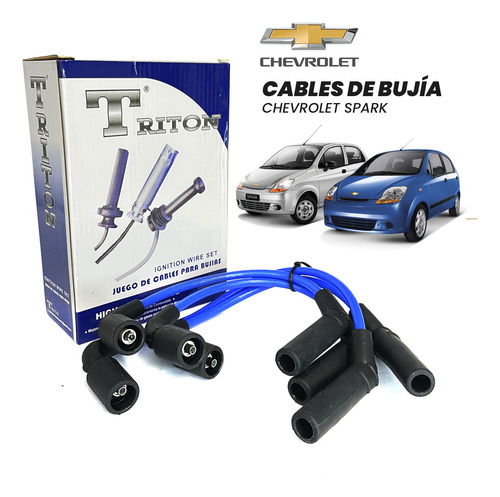 Cables De Bujía Chevrolet Spark Juego Cables