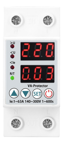 Protector Voltage Dual Regulable Sobretension Subtension Sob