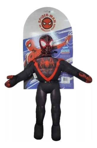 Muñeco Soft Spiderman Miles Morales Apego Hombre Araña