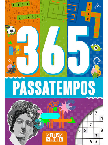 365 Atividades, De Ciranda Cultural. 365 Atividades Editorial Ativamente, Edição 1 Em Português, 2024