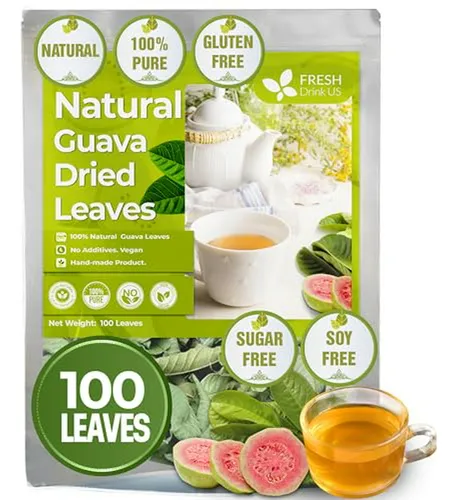 Té De Hojas De Guayaba 100% Natural, Premium Y Sin Cafeína