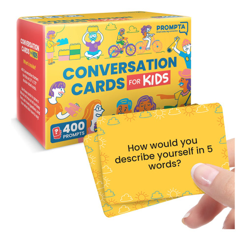 ¿tarjetas De Conversación Para Niños? ¿400 Divertidos Te