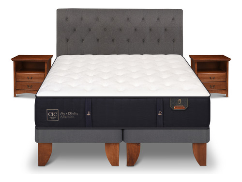 Cama Europea Azul