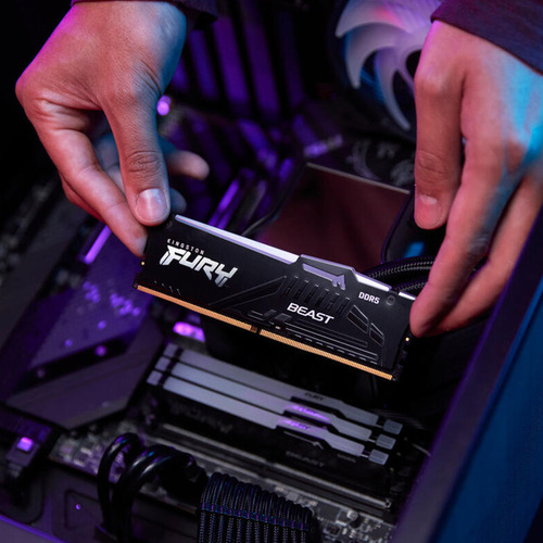 Memoria Ram Kingston Fury Beast Rgb, Ddr5,32gb2x16, 6000mhz