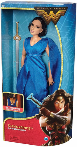 Barbie Mattel - Wonder Woman - Diana Hidden Sword - 30cm