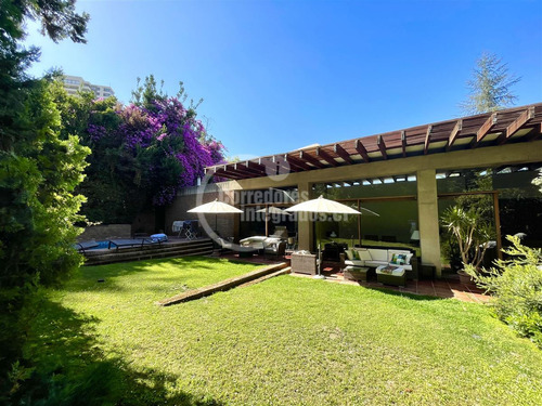 Moderna Y Exclusiva Casa En Cond Los Almendros 4 Dorm Piscin