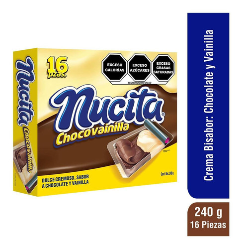 Dulce Cremoso Nucita Chocolate Vainilla