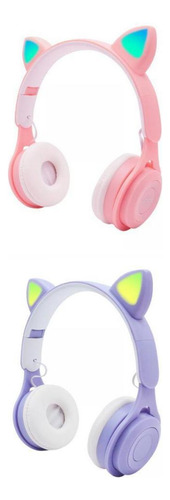 Juego De 2 Auriculares De Diadema Plegables Inalámbricos