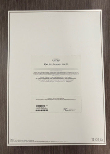 Apple Ipad De 10.2 Wi-fi 32gb Gris Espacial (8a Generación) Gris Oscuro
