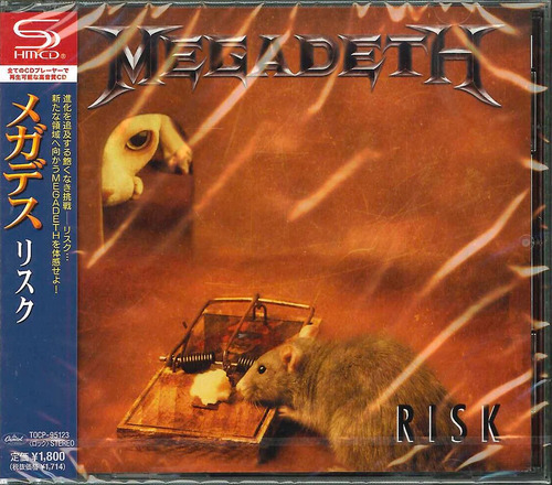 Megadeth Risk Cd Shm-cd Japon