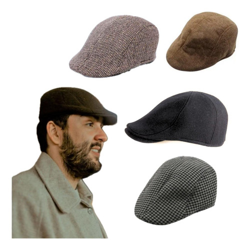 Gorro Boina Boné Chapéu Peaky Blinders Gatsby Inglesa Shelby