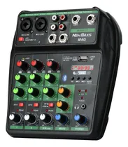 Comprar Dj Audio Mixer, Dj Mixers 4 Canales Tablero De Sonido Con De
