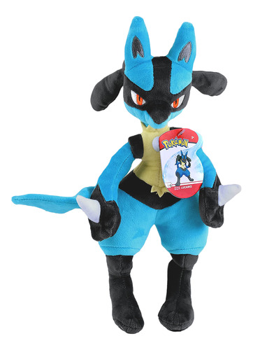 Pokémon  Peluche De Lucario, Tamaño Grande De 12 Pulga.