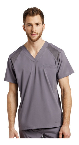 Top Médico Clínico Fit 2266 Gris Whitecross Youniforms