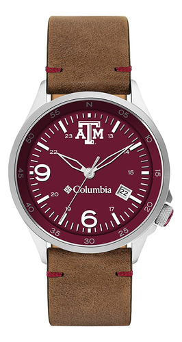 Columbia Canyon Ridge Texas A&m Aggies Reloj Para Hombre