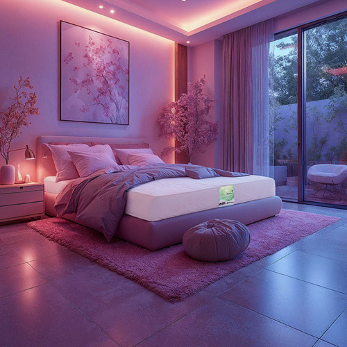 Colchón Matrimonial Firme Memory Foam Alpha Bio Mattress