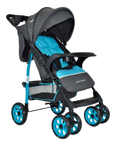 Coche Bebe Happy Baby Klaus Color Azul