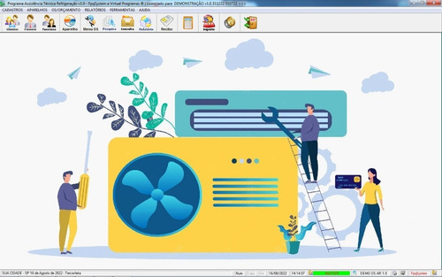 Software Assistência Técnica Para Ar E Refrigeração V1.0