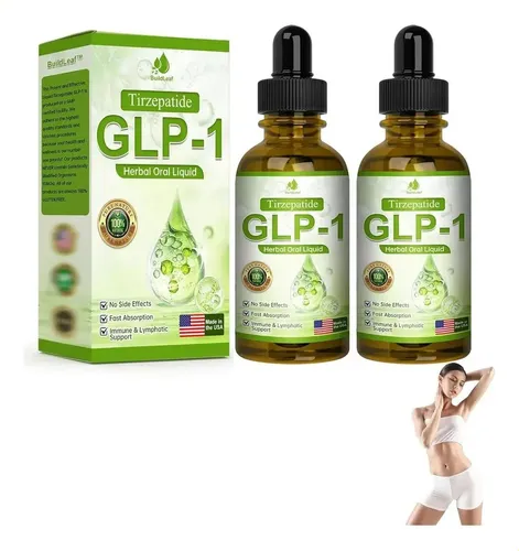 Tirzepatida Buildleaf Liquid Herbal Glp-1 (2 Frasco)
