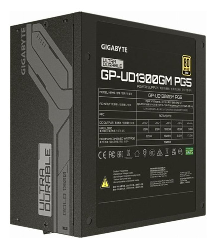 Gigabyte Psu Ud1300gm Pg5 80 Plus Gold Full Modular