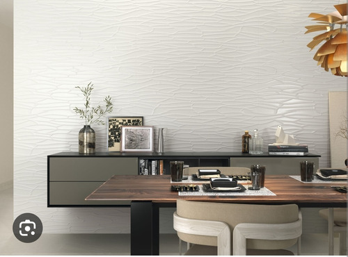 Kav Ceramica De Pared View Neve Satin Relieve  40x1.20 