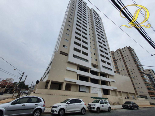 Imagem 1 de 30 de Apartamento Novo De 1 Quarto Sendo Suíte E Com 2 Vagas À Venda Em Praia Grande, Varanda Gourmet E Lazer Completo!!! - Ap3373