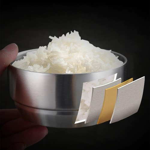Recipiente De Acero Inoxidable 304 Con Tapa Recipiente De
