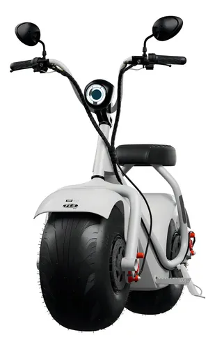 Scooter Elétrica 1000w Tui Pop Moto Patinete Sem Cnh Cor Branco/b...