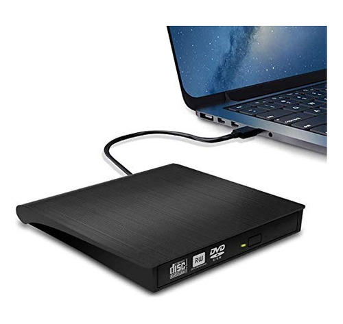 Grabador Y Lector Externo Dvd Y Cd, Usb 3.0 Sin Programas