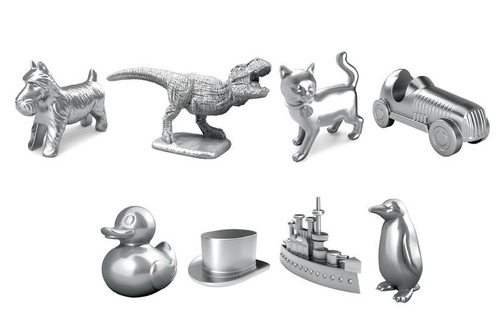 Imagen 6 de 8 de Juego Monopoly Nuevos Tokens Hasbro Niños Y Adultos Nuevo