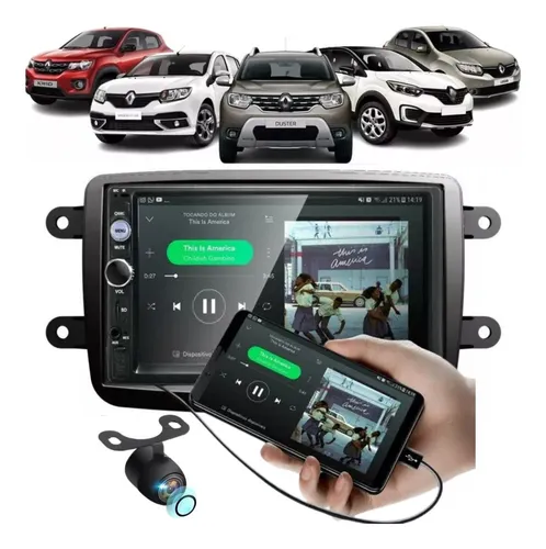 comprar Central Multimidia Renault Mp5 Bt Espelha Moldura Câmera Ré comprar Central Multimidia Renault Mp5 Bt Espelha Moldura Câmera Ré