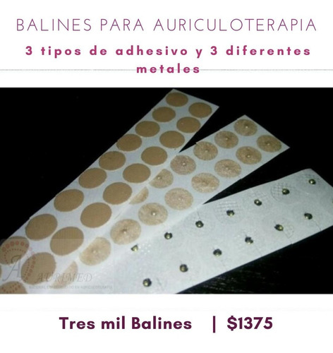 3000 Balines Con Adhesivo