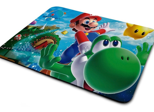 Mouse Pad Mario Bros, Diferentes Modelos, Nuevo, Super Mario