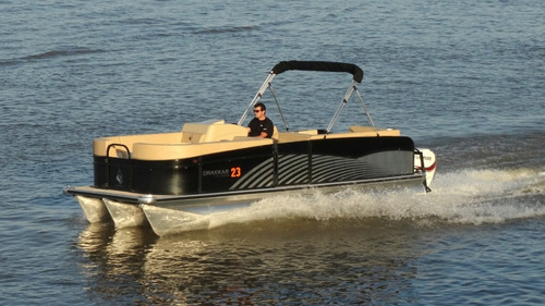 Pontoon Drakkar 26 Pies Sin Motor! Dolar Oficial