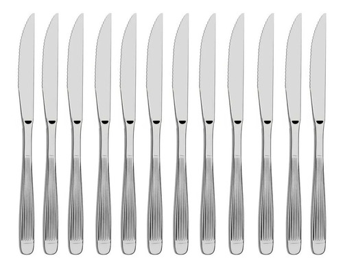 12 Cuchillos Para Carnes Asado Tramontina Athenas Samihome