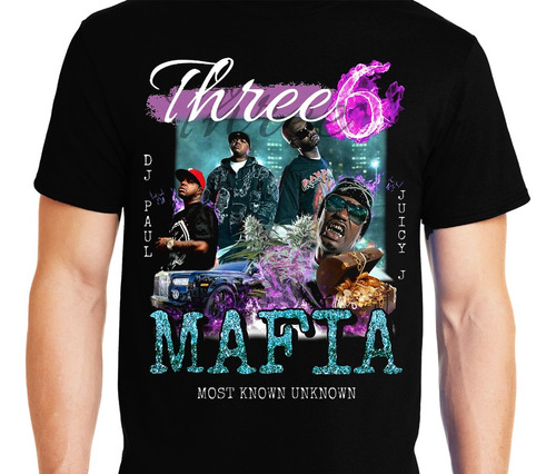 Three 6 Mafia - Rap - Grupo (2) - Polera