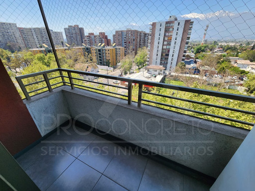 Depto En Venta En Macul Con Terrazas, Piscina Y 3 Dormitorio
