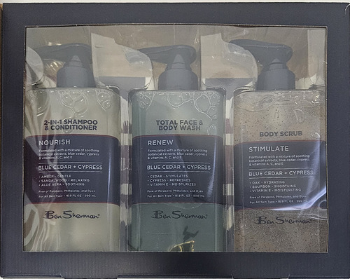 Ben Sherman Set 3 Productos Cuidado Personal Masculino