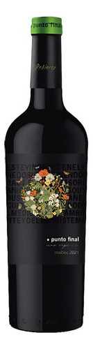 Vino Tinto Malbec Organico Punto Final Premium 750ml