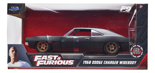 Fast And Furious Dodge Charger Widebody 1968 1:24 Jada