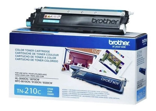 Toner Original Brother Tn 210 Cyan Mfc 9010 9120 9320 3040