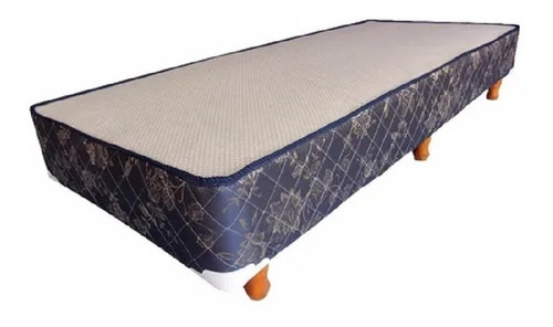 Box Base Cama Para Sommier  80-190- Con 6 Patas- 