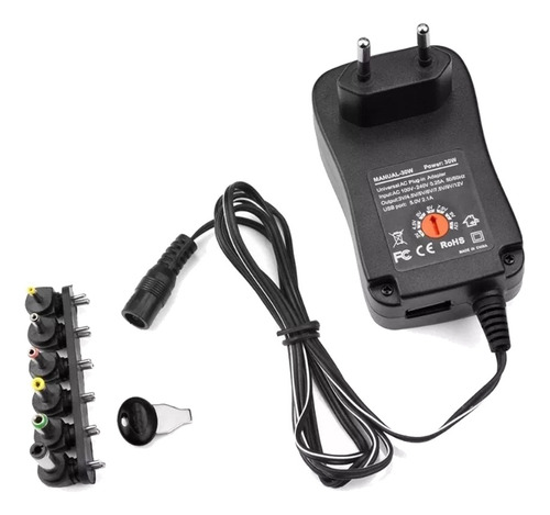 Fuente Poder Cargador Transformador Voltaje Universal 3-12v