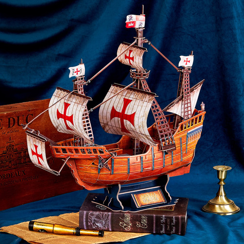 Cubicfun Rompecabezas 3d Barco Santa María 204 Pzs