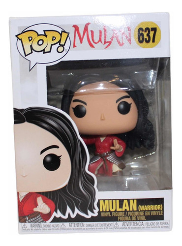 Funko Pop Mulan Warrior #637 (disney Mulan)