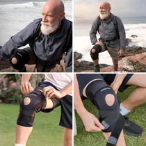 Comprar Joelheira Articulada Com Cintas Cruzadas Kestal Cor Preto Tamanho G