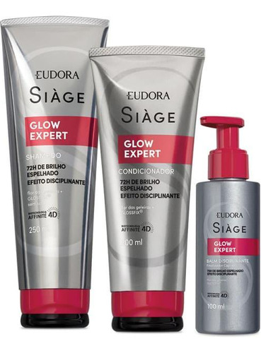 Siàge Glow Expert: Shampoo + Condicionador + Balm