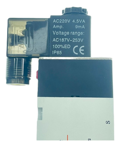 Valvula Neumatica Airtac Monoestable 4v410-15a 5/2vias 220v